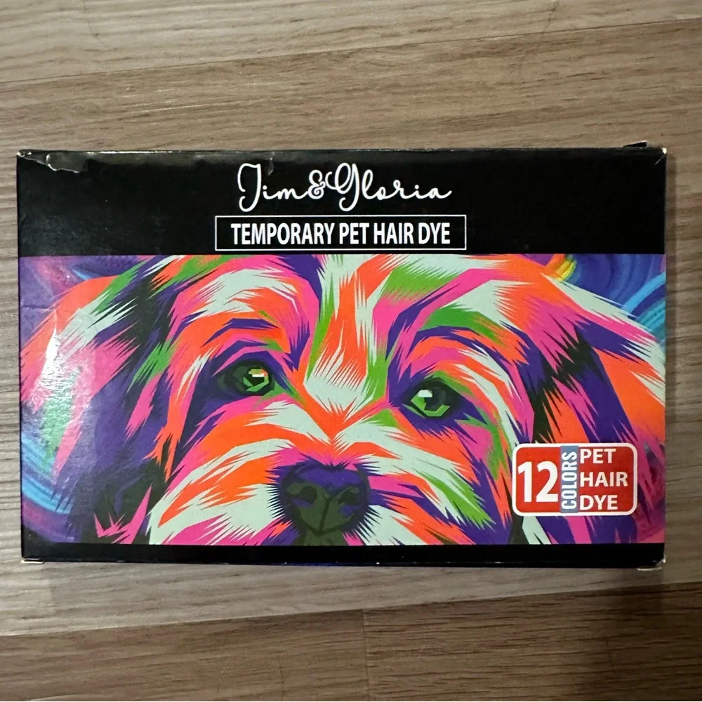 JIM & GLORIA ~ TEMPORARY PET HAIR DYE CHALK